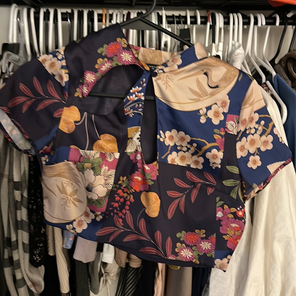Zara crop top